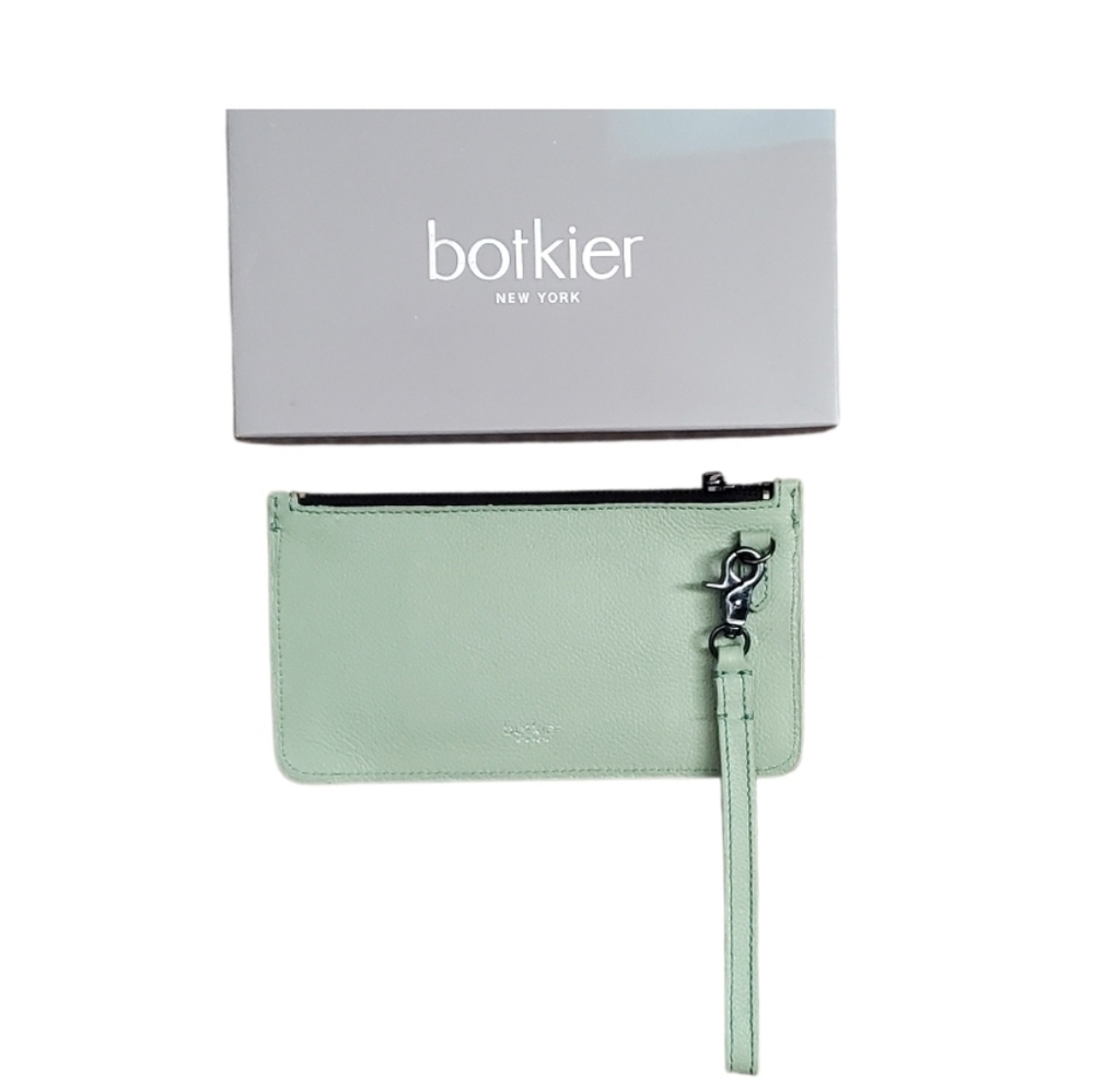 Botkier Light Green Wristlet